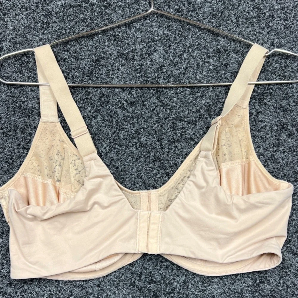 Chantelle C Magnifique Seamless Unlined Minimizer Bra 40DD Nude Lace 1891